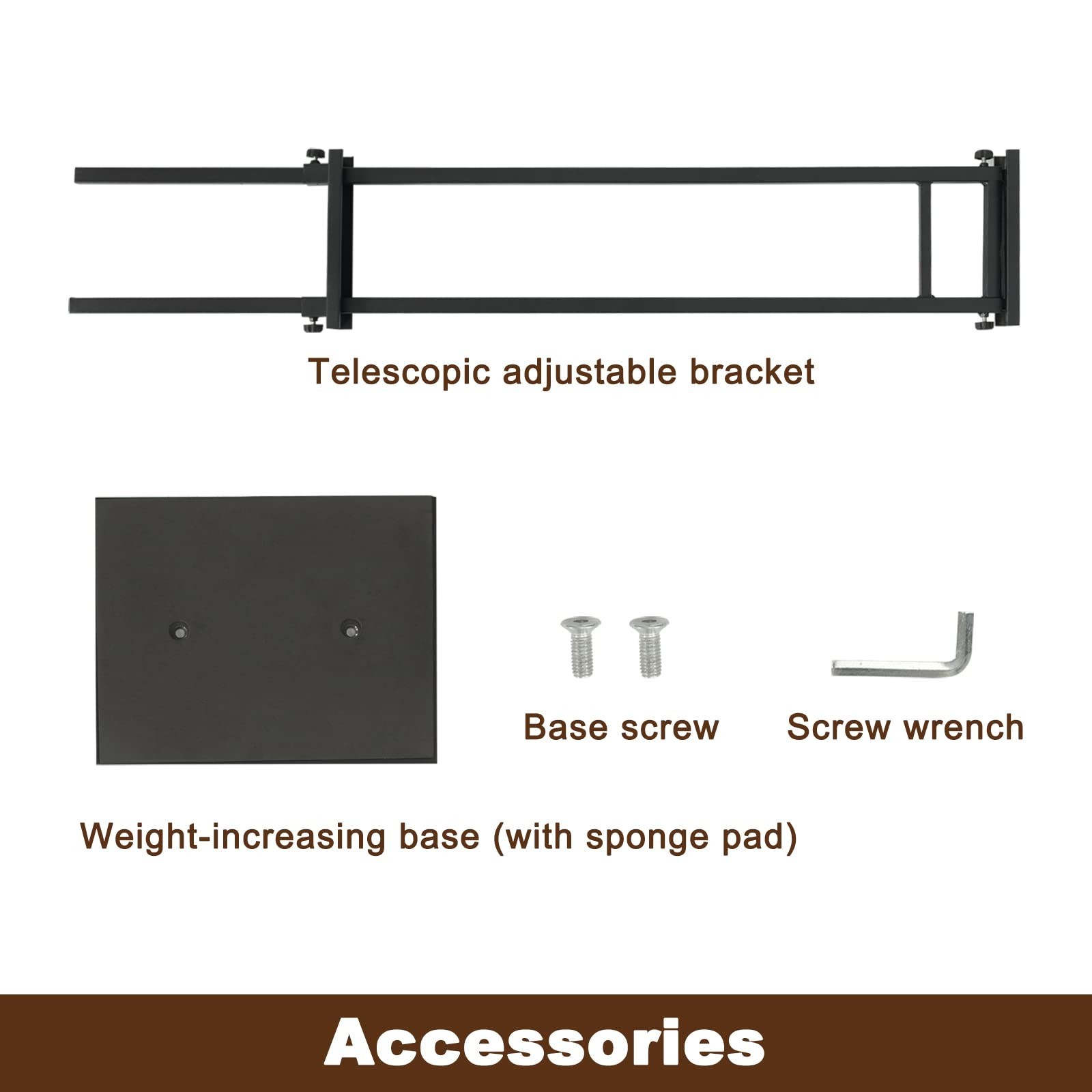 Black Pedestal Poster Sign Stand for Display, Adjustable Height Up to 80 Inch…