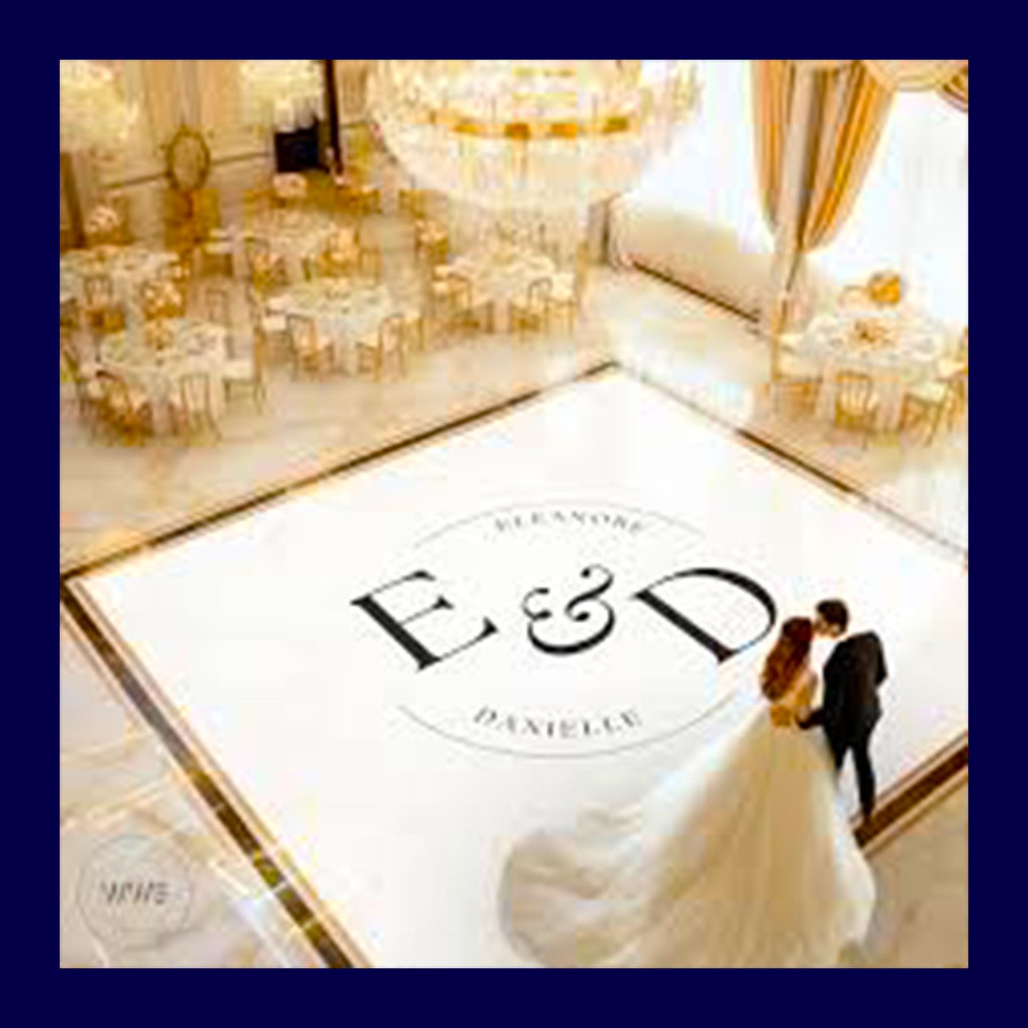 Custom Floor Decal (Dance Floor Wedding Party Decorations)