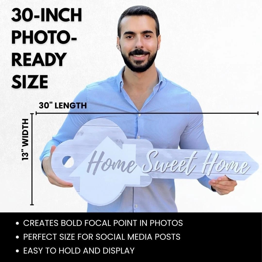 Photo-Ready 30 » Sold Sign & &lsquo;Home Sweet Home&rsquo; Prop – Realtor Marketing Tool