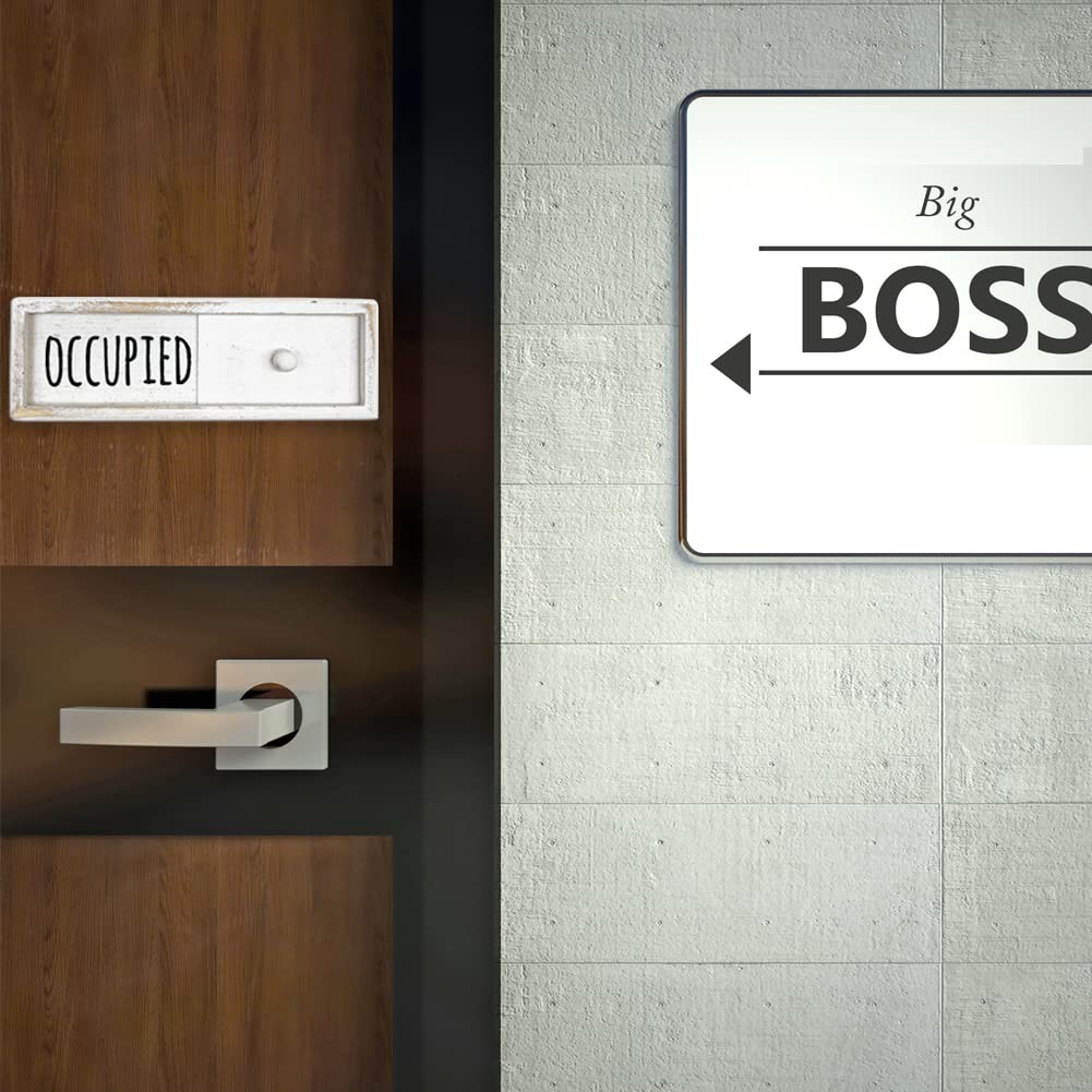 Vacant Occupied Privacy Sign – Privacy Door Sign for Home Office Restroom Con…