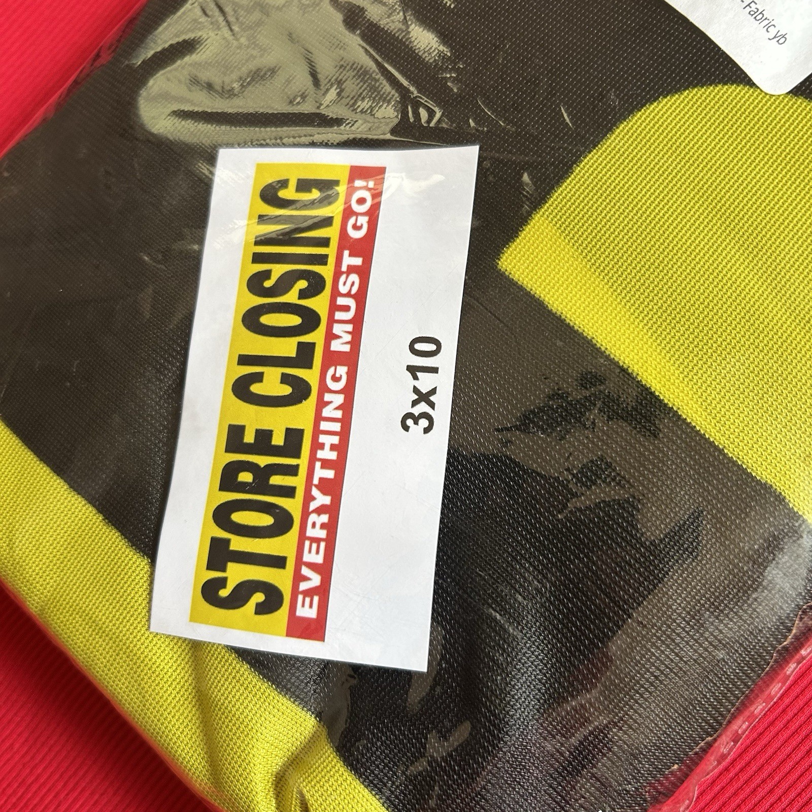 STORE CLOSING Fabric Banner