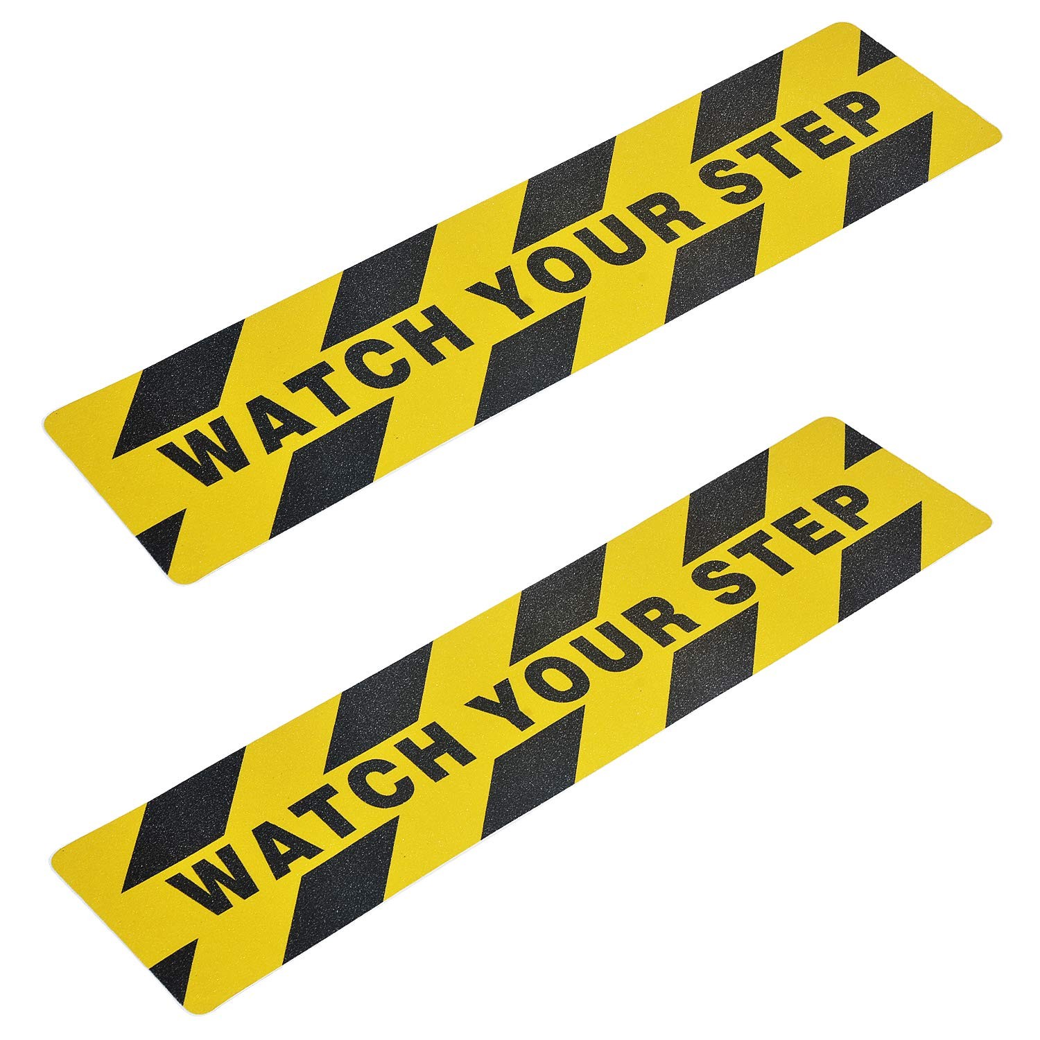 ONTWIE 2 Pack Watch Your Step Sticker, 6in x 24in Watch Your Step Sign | Watch Y