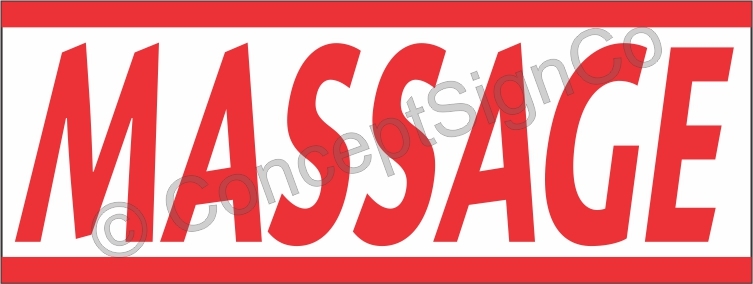 2&rsquo;X5&prime; MASSAGE BANNER Sign Beauty Spa Therapy Health Wellness Chinese Asian