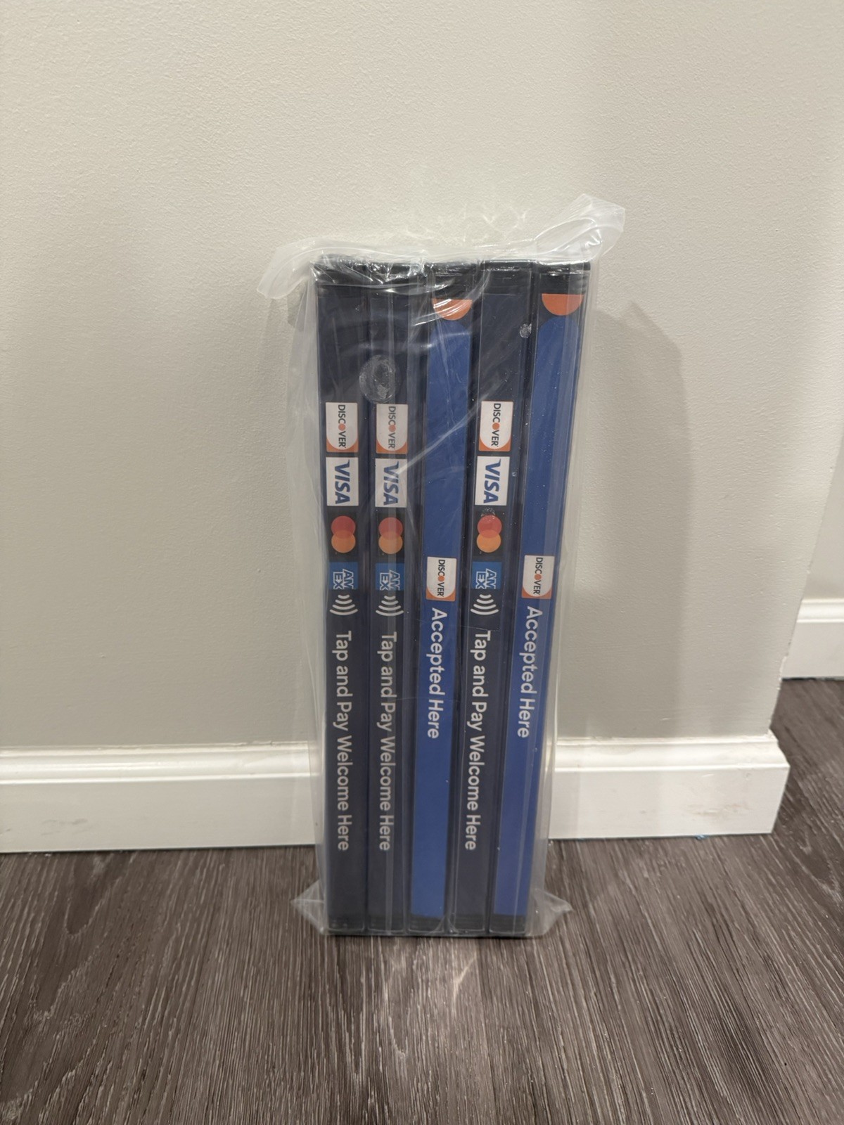 Pack of 10 Grocery Checkout Lane Dividers 16&Prime;L x 1&Prime;D 1 3 or 4 logos. NEW