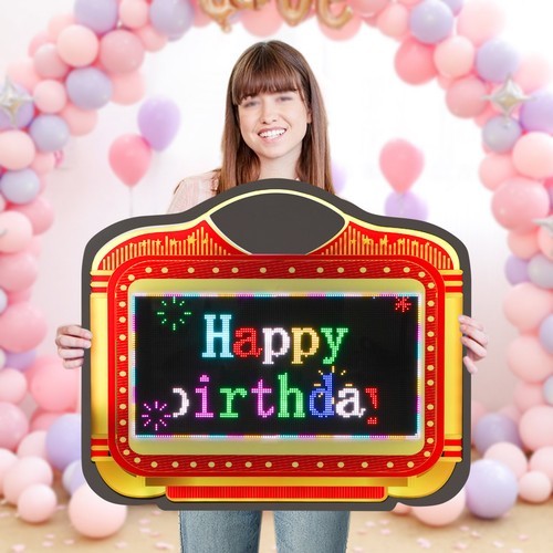Club LED Letter Presenter APP Programmable Display Sign for Wedding,Parties