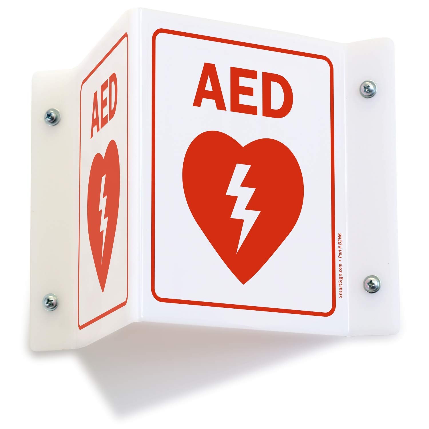 « AED » Projecting Sign | 5&Prime; x 6&Prime; Acrylic