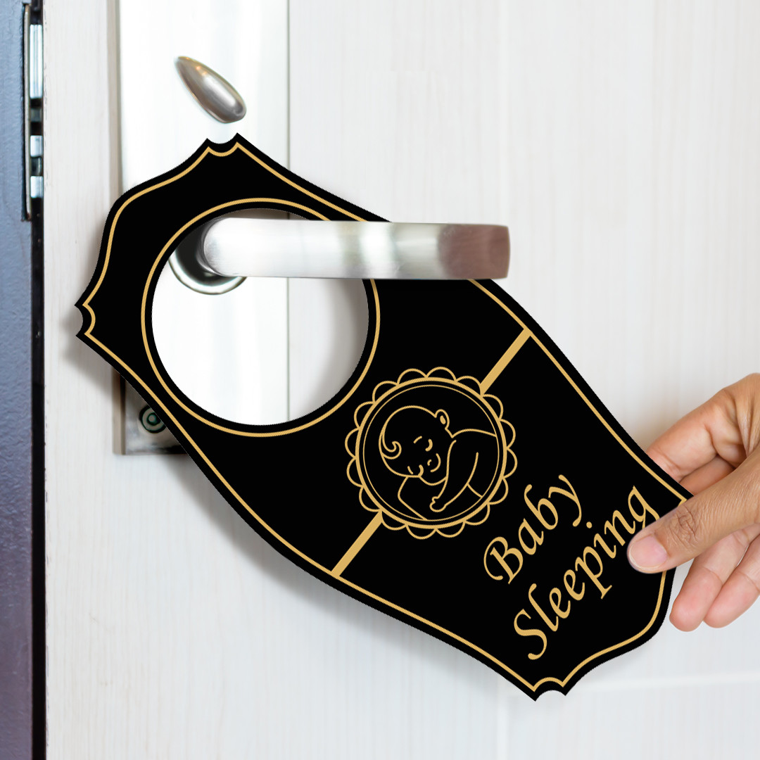 Signs ByLITA Baby Sleeping Door Hanger
