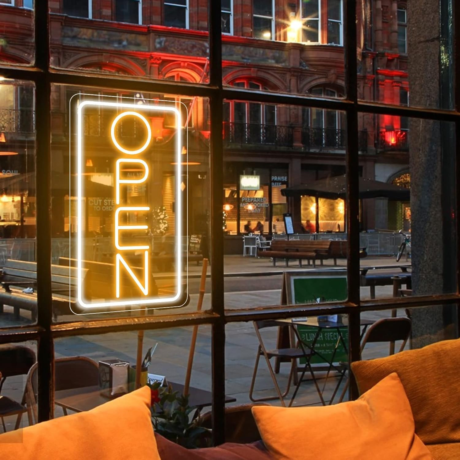 Open Signs for Business Ultra Bright LED Neon Open Signs for Business Storefront