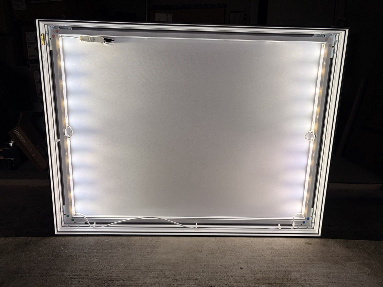Matrix Frame USA LED Sign Frame Advertising Fabric Light box For Shop 36”x48”
