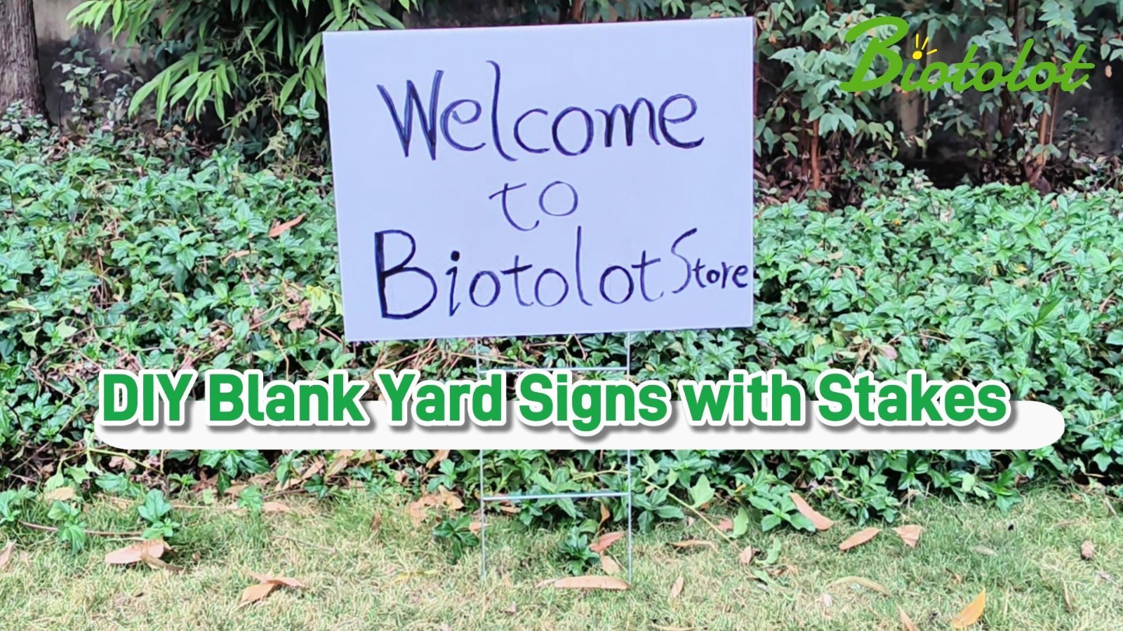20 Pack Blank Yard Signs with Metal Stakes – 18×12&Prime; Corrugated Plastic for Sale,