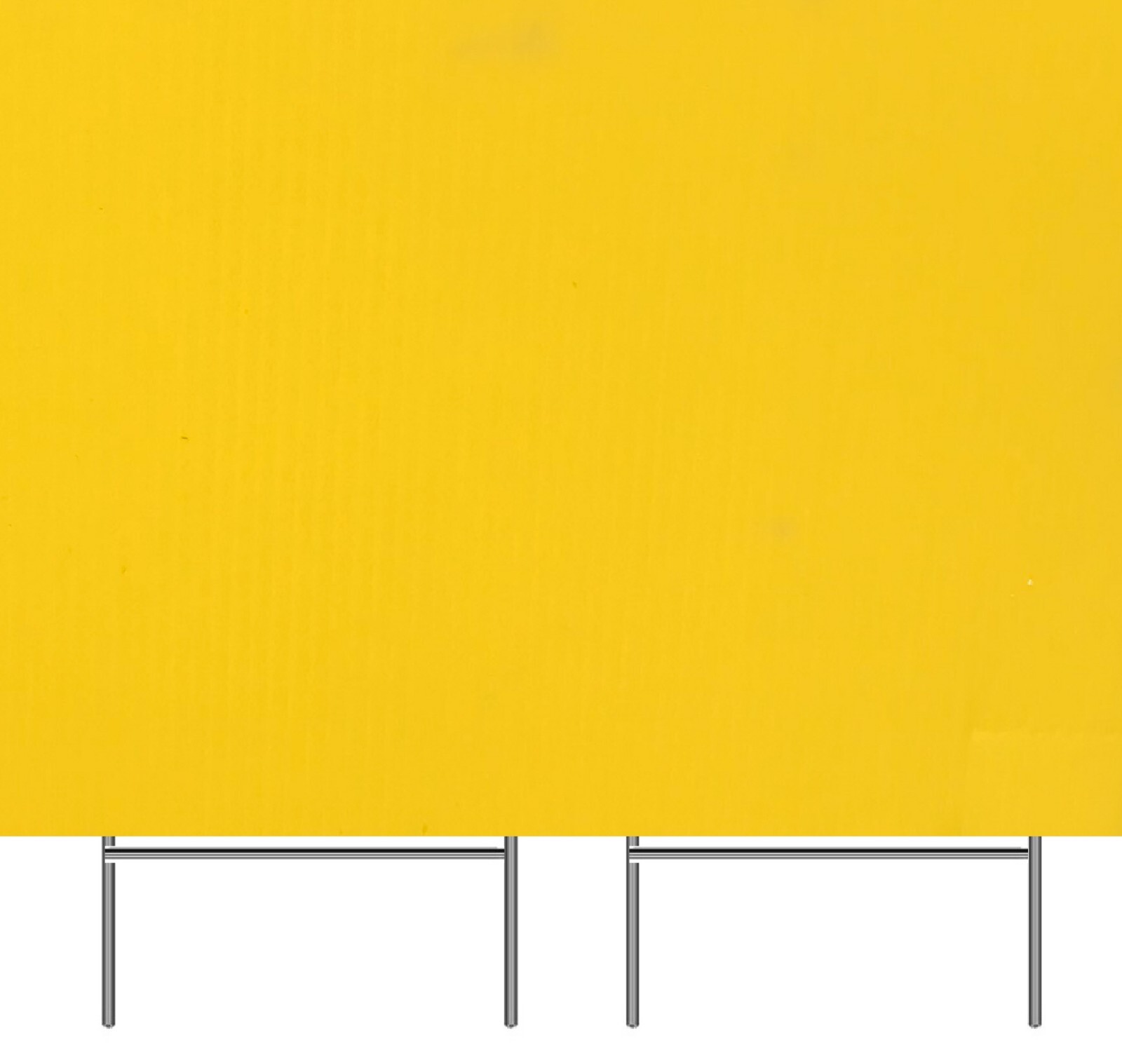 50 Pack Yellow Yard Signs 18 »x24 » & 100 H-Stakes 12 » Brand New Ship Same Day