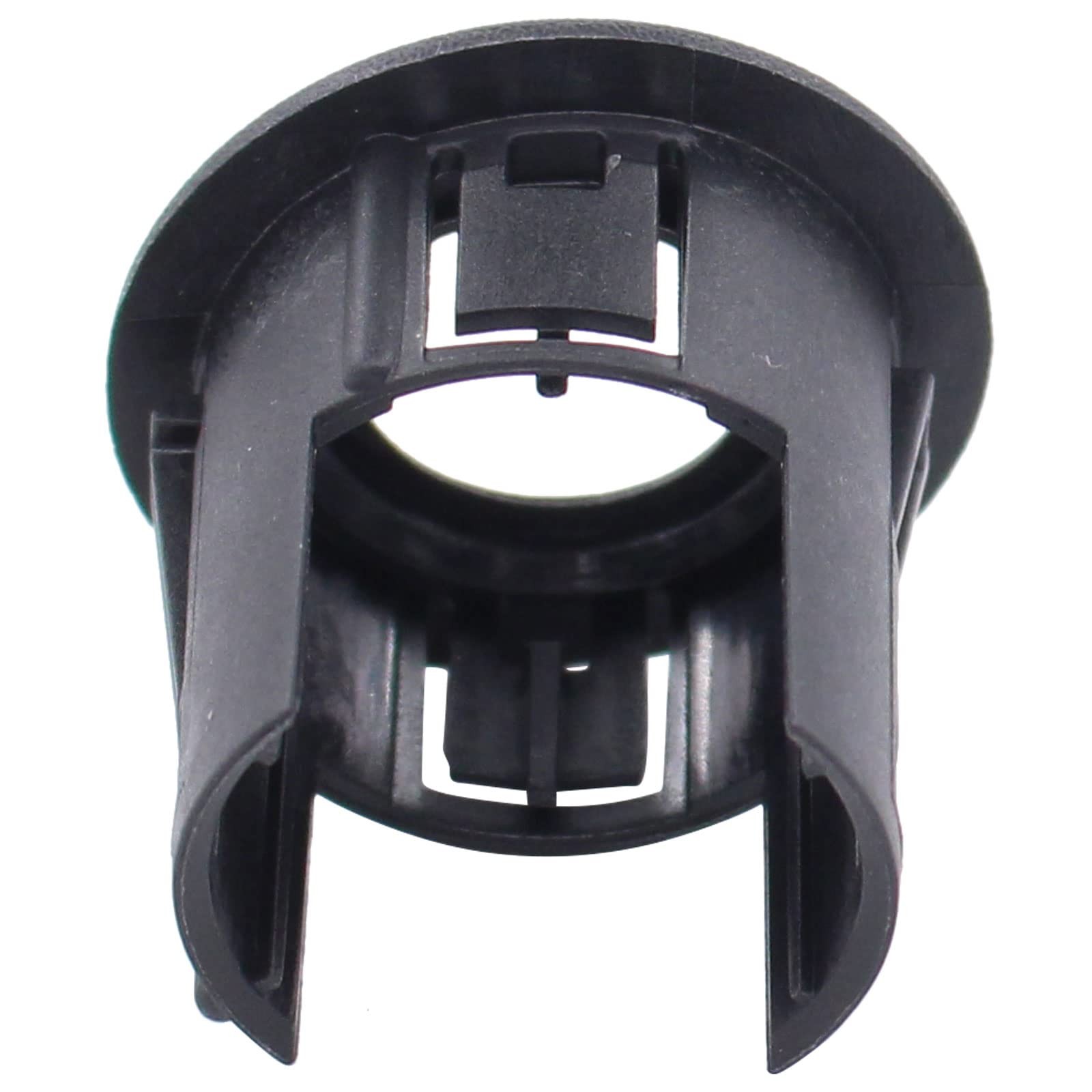 NewYall 4Pcs Black Rear Bumper Parking Aid Assist Sensor Bracket Bezel