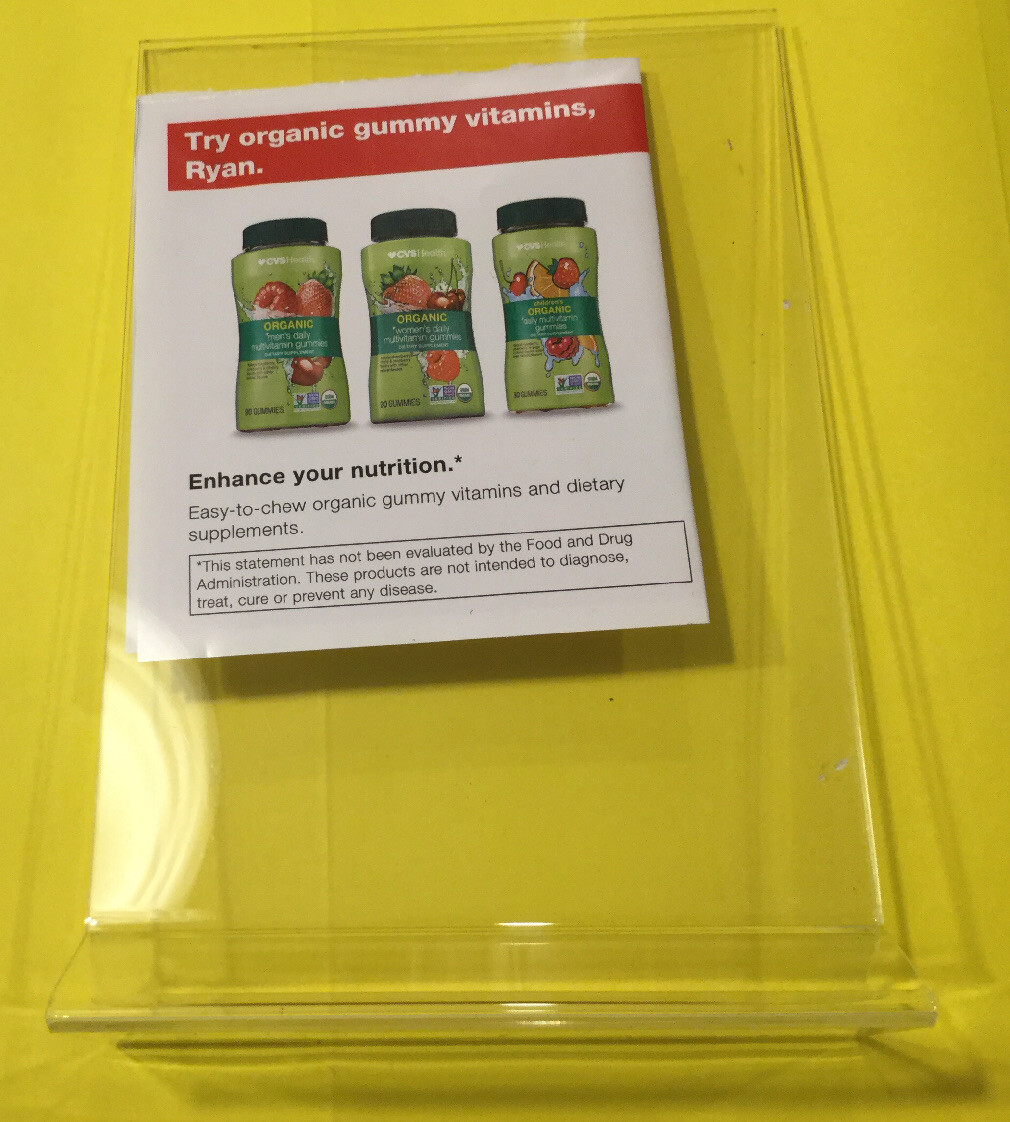 Top Tabletop Display for Business Advertising, Promotions, Food & Drink Specials