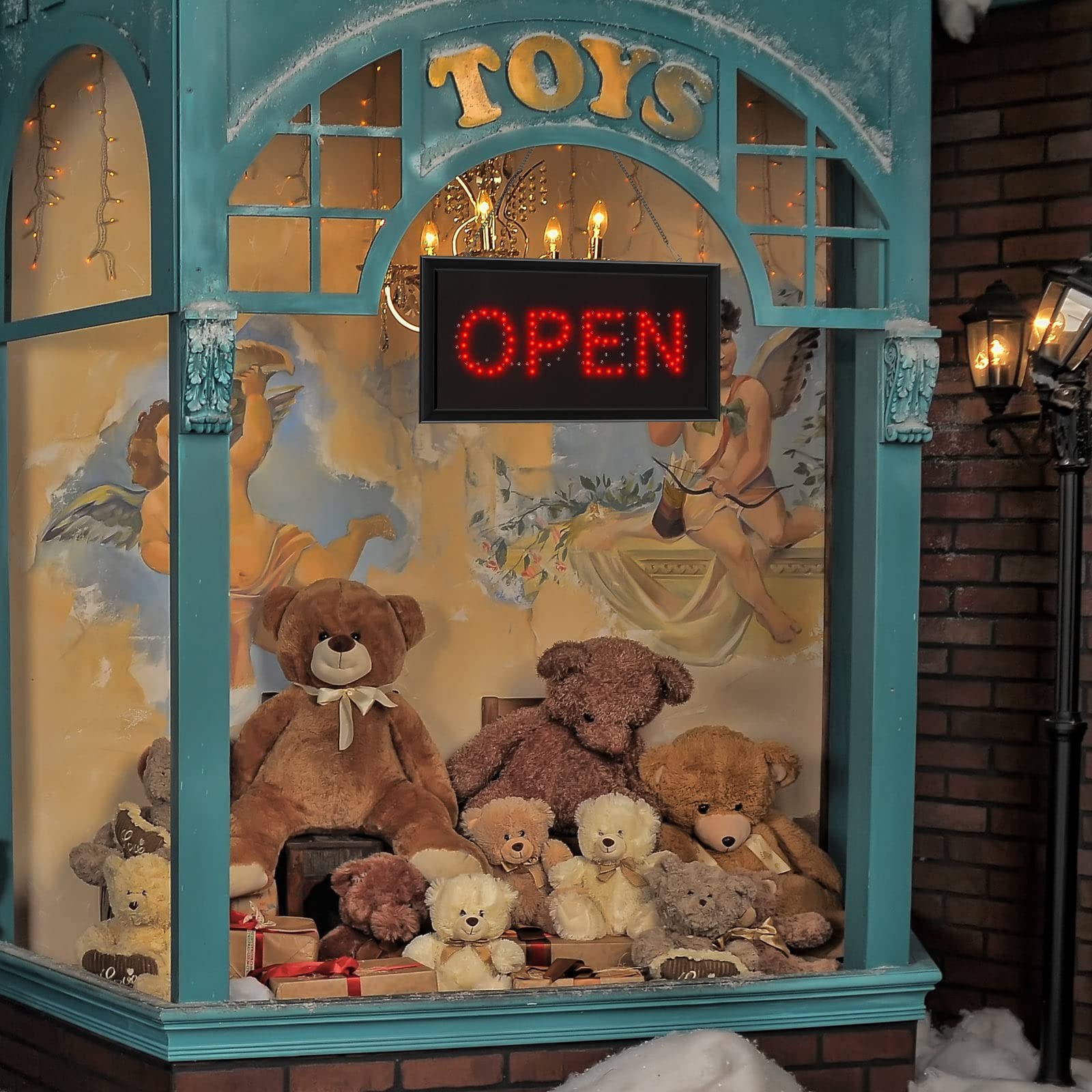 Open Closed Signs for Business LED Open Closed Sign Light Open and Closed Sign