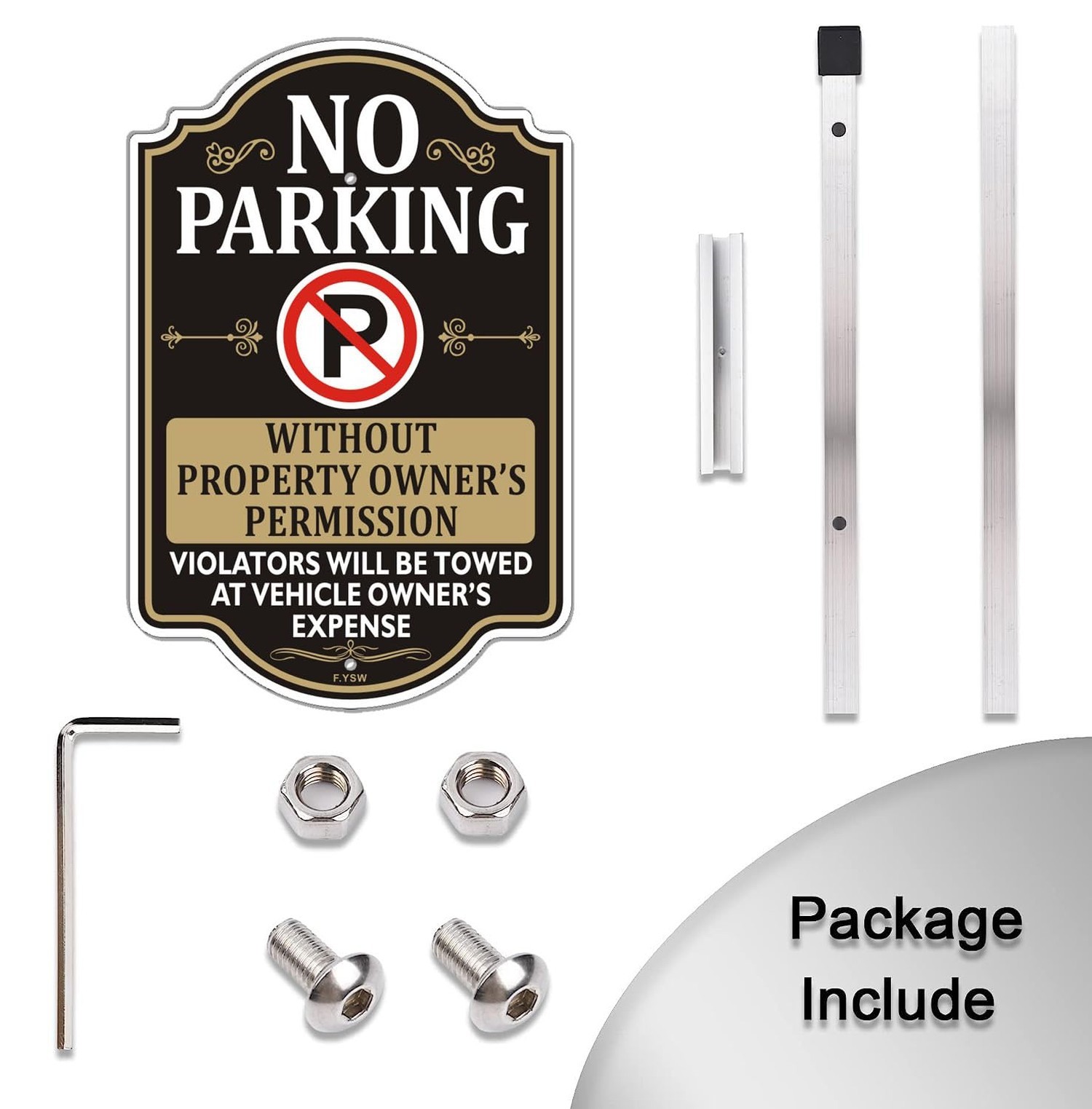 No Parking without Property Owner&rsquo;s Permission Signs Violators Will Be Towed …