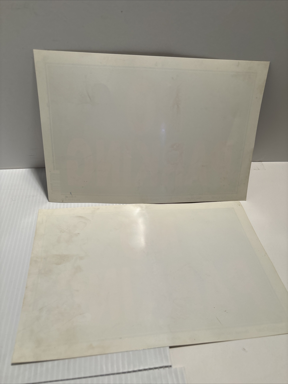(2-Pk) Hillman No Parking Sign Plastic 8&Prime; x 12&Prime; 839902 (b12)