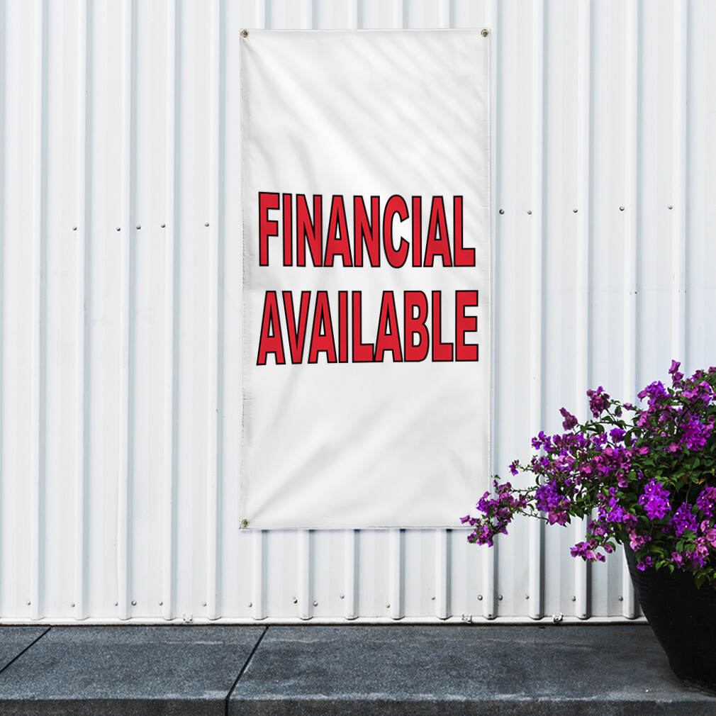 Vertical Vinyl Banner Multiple Sizes Business Weatherproof Industrial Yard Signs