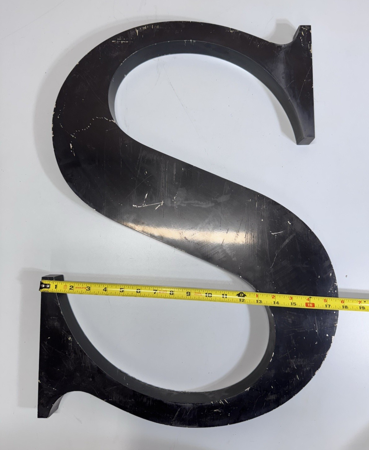 Gemini Inc 24” Cast Aluminum Architectural Letter Sign Black Commercial Letters
