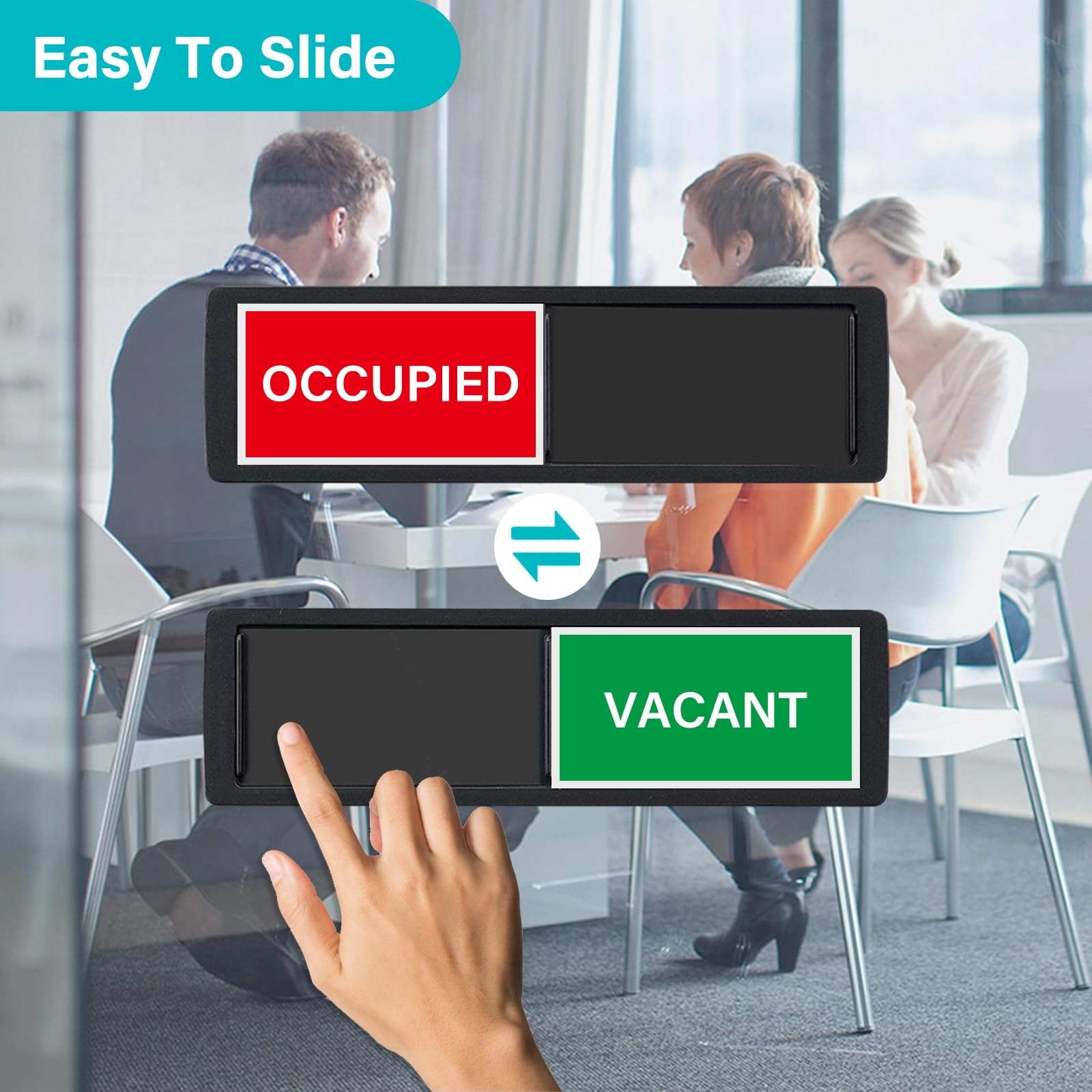 Vacant Occupied Sign, Privacy Signs for Home Office Restroom Conference Hotel…