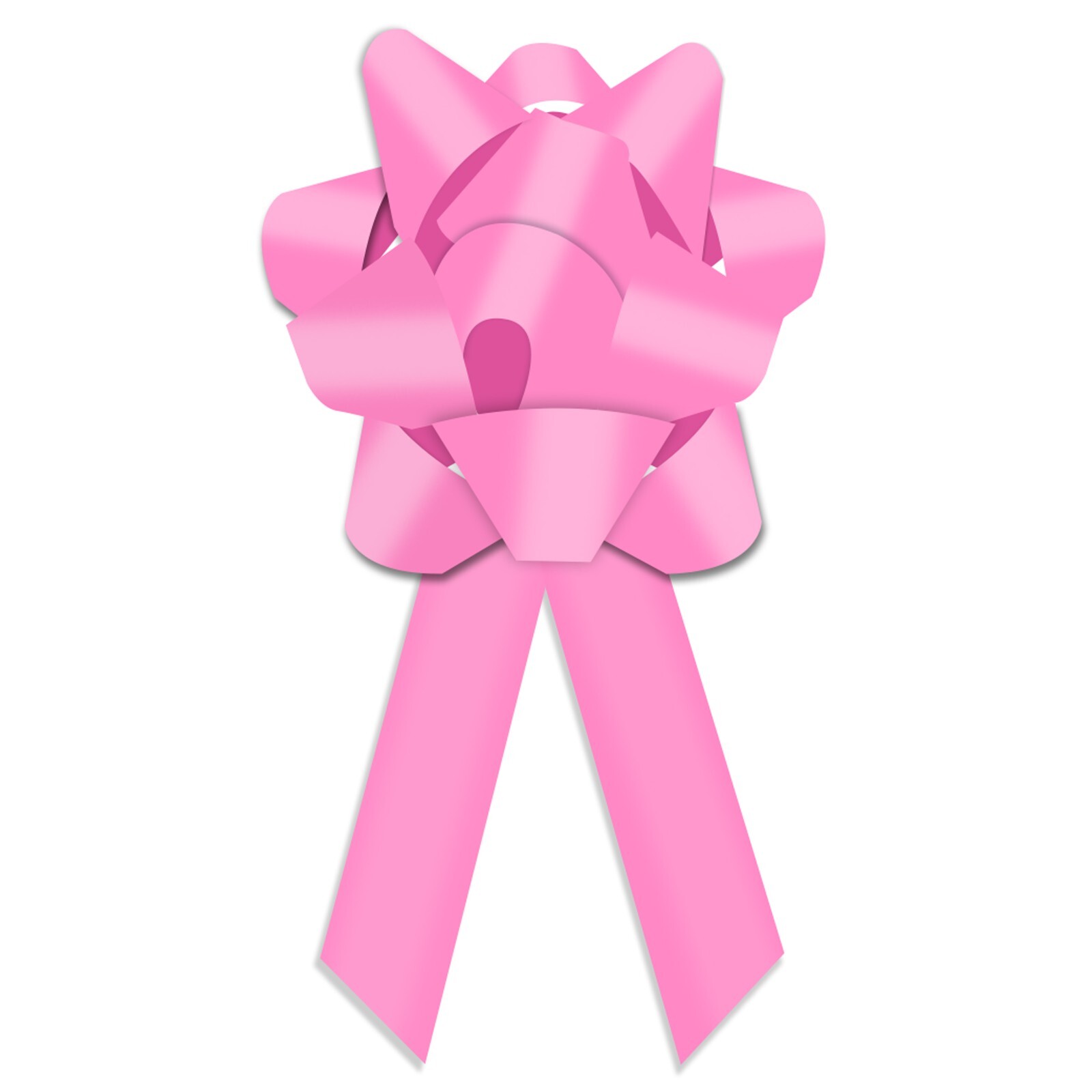 Universal 3D Bow for Showrooms, Offices, Storefronts, and Vehicles – 18&Prime; x 34&Prime;