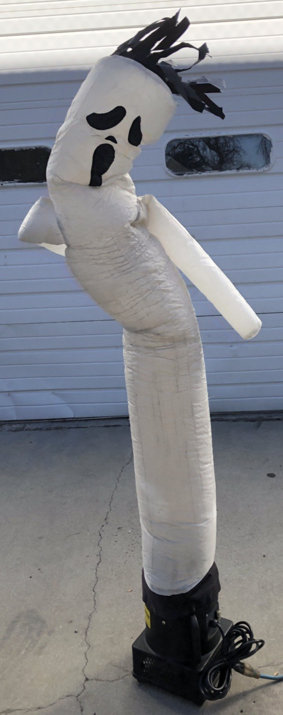 Air Sky Puppet Dancing 1/4HP Blower w/4 Dancer 6&prime; USA/2ea Santa Claws/Ghost