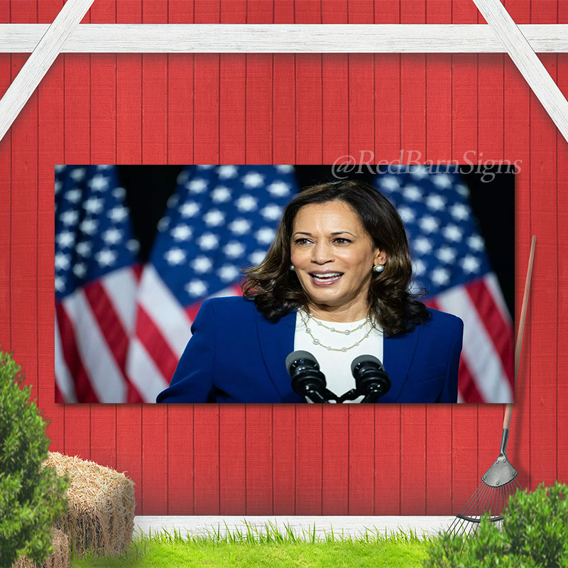 KAMALA HARRIS GLOSSY POSTER PICTURE PHOTO PRINT BANNER democrat Vice President