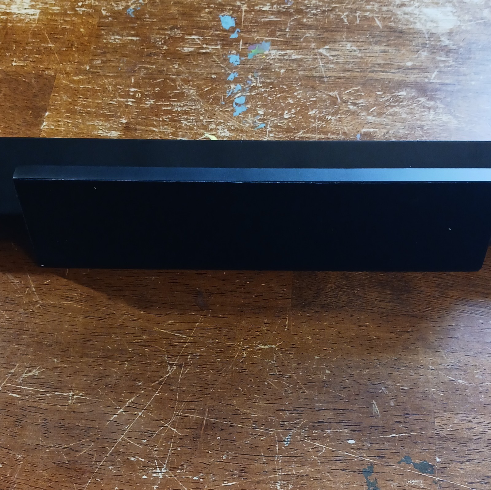 Black Desk Mounted Office Sign 12&Prime; Wide Reception Business Hours Status