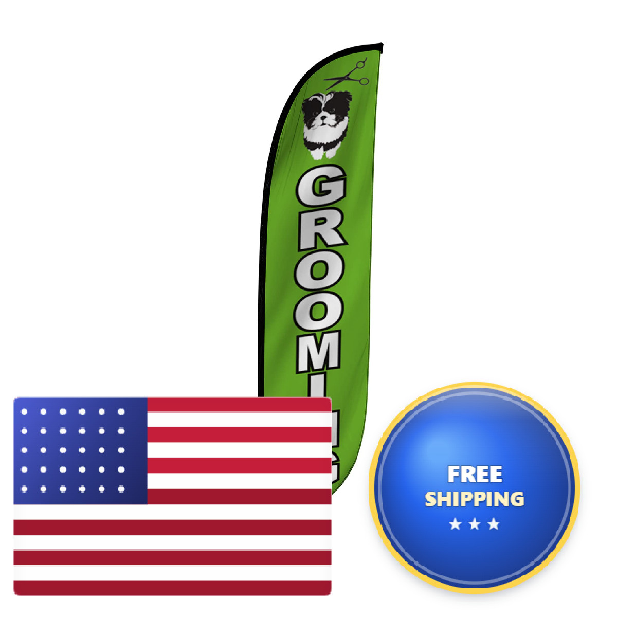 Lookourway Feather – 12 Feet Tall Advertising For Outdoor Business And