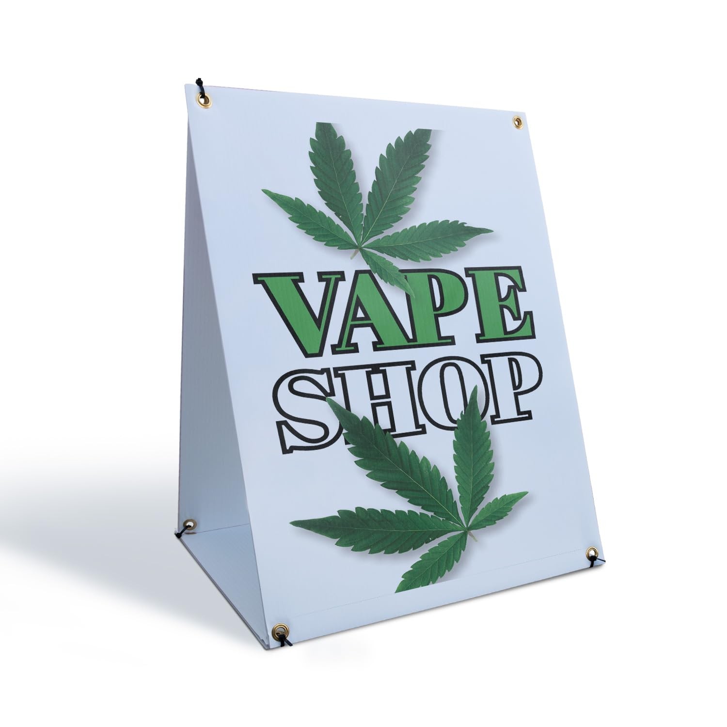 Signmission Vape Shop Sidewalk Sign 24 Inch X 36 Inch A-Frame Images On Both