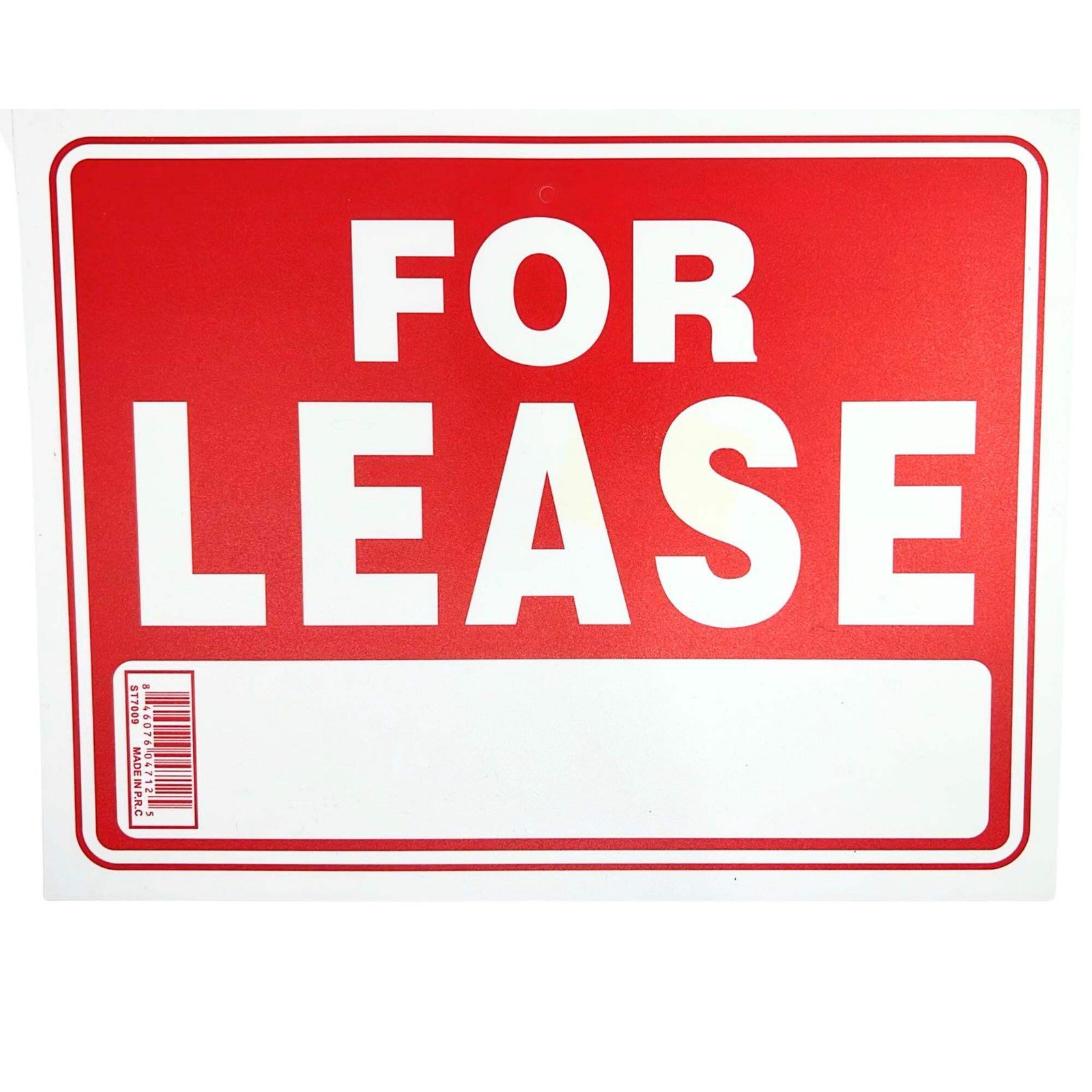 9&Prime;X12&Prime; « FOR SALE » Plastic Signage Sign-1CT