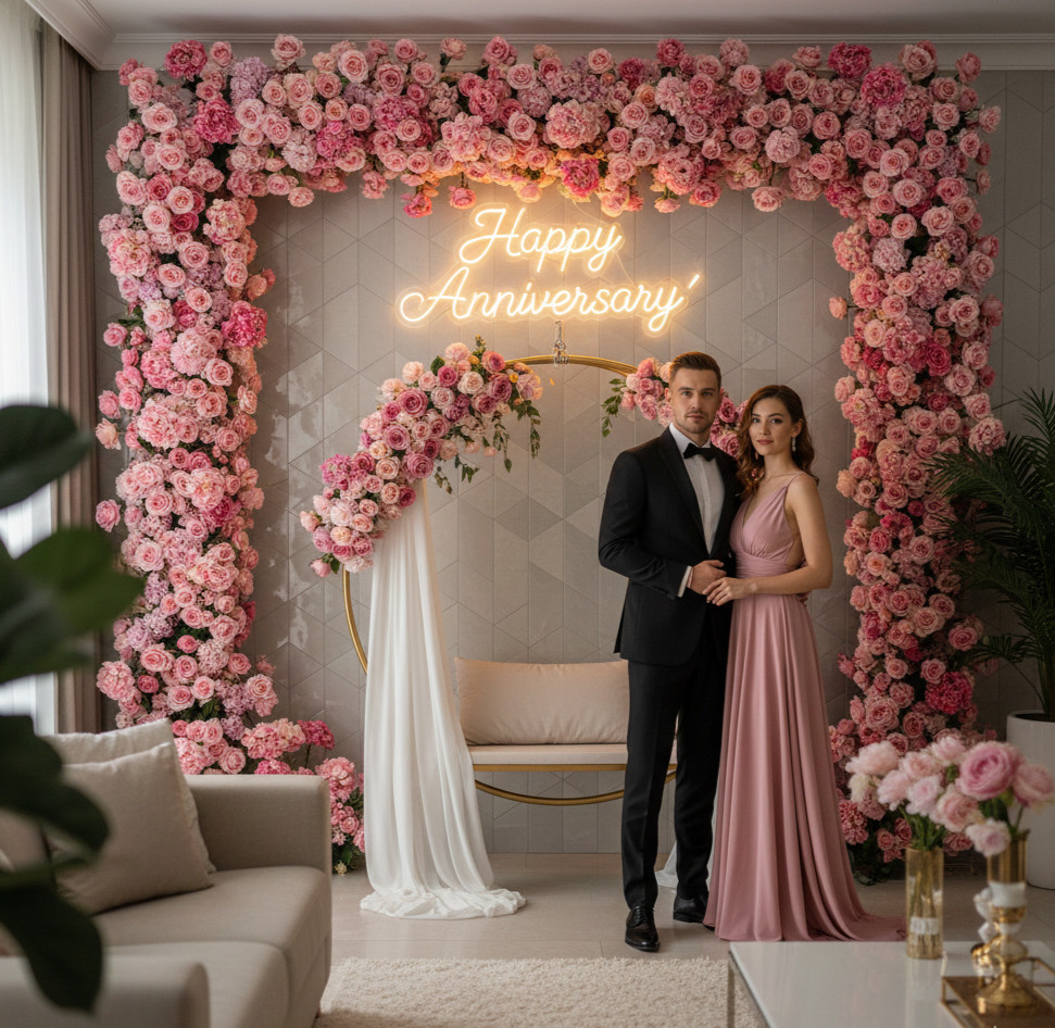 Custom Neon Sign Personalized LED Light Wall Decor Wedding Party Business Home