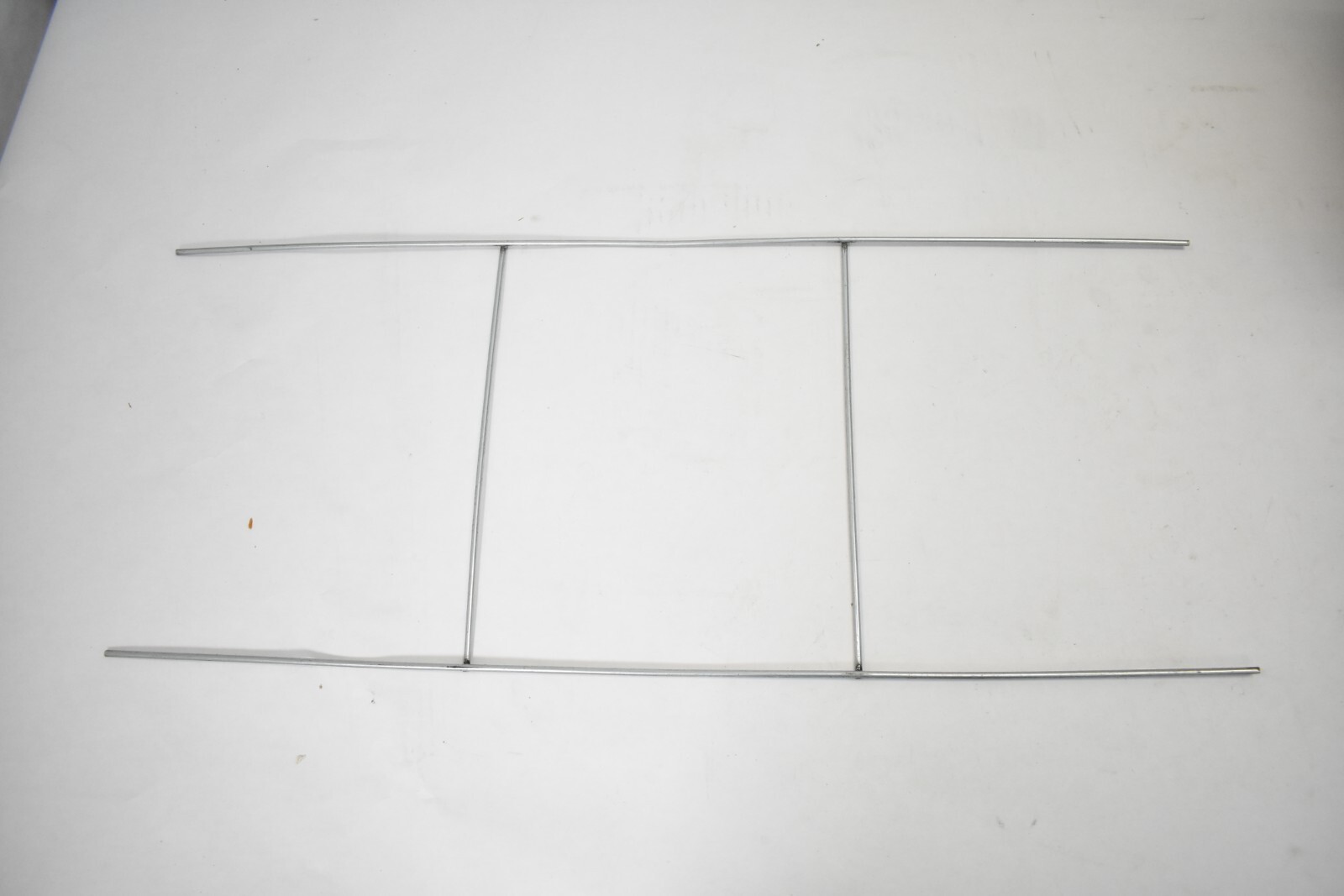 50 Pack Step Frames Double H Wired 10&Prime; x 24&Prime; 9 Gauge Galvanized Steel Sign Stake