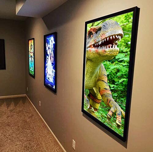 16&Prime;x20&Prime; LED Backlit Movie Poster Art Picture Frame Light Box Advertising Display