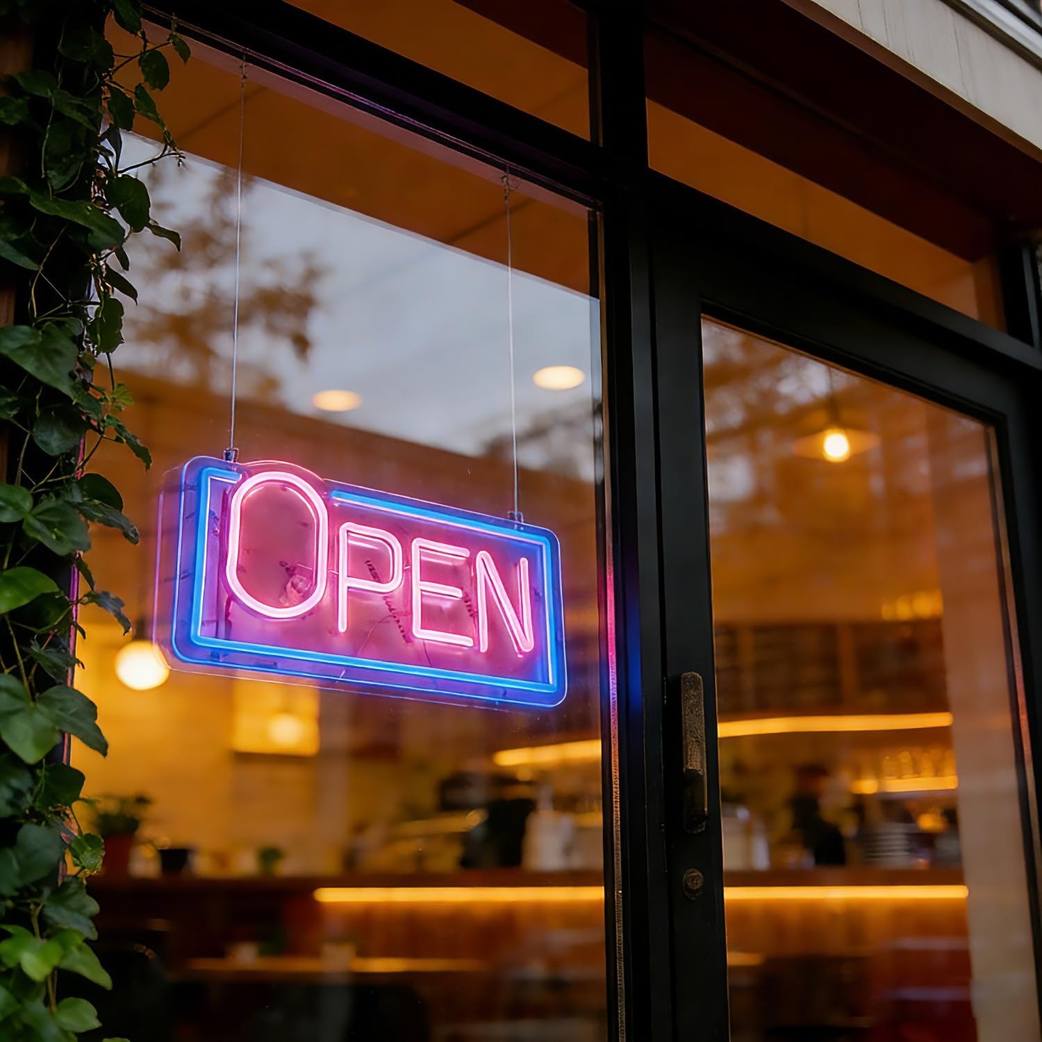 16&Prime; X 8&Prime;Vibrant LED Neon Open Sign for Business – Ultra Bright with ON/OFF Sw…
