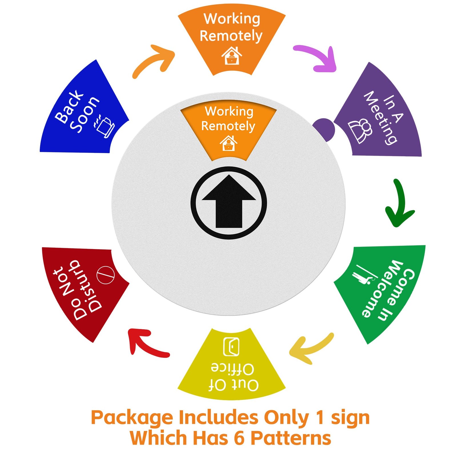 Office Door Sign Come In Welcome Out Of Office In A Meeting Privacy Silver