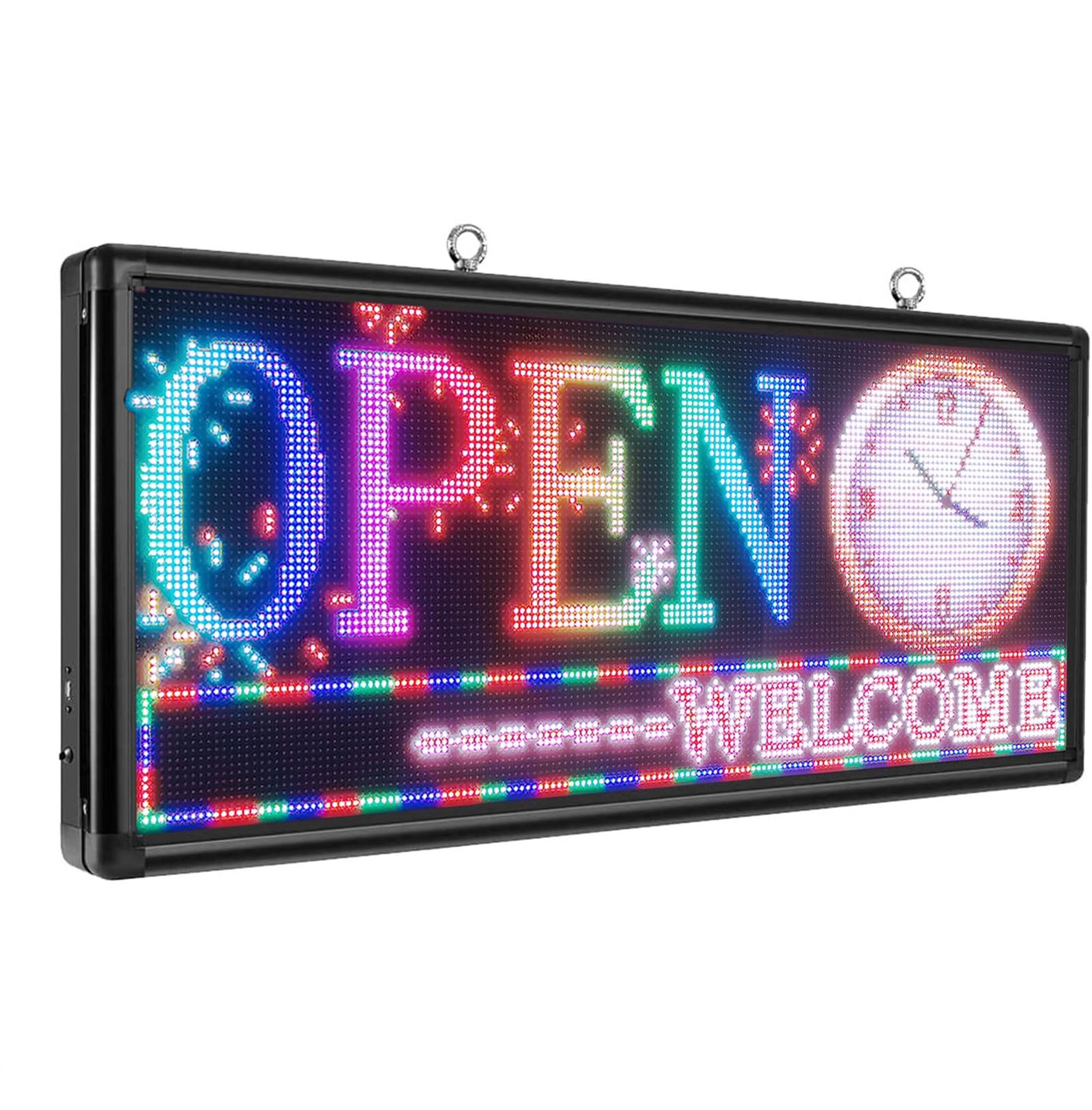 P6 Programmable LED Sign 40&Prime;x18&Prime; Outdoor Digital Display Board ,Custom Scrolling