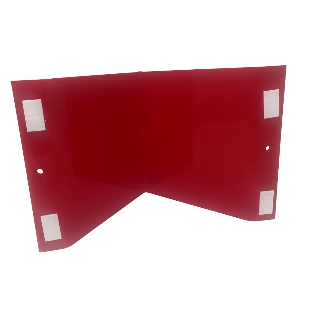9x6x4 Inch Acrylic White On Red Fire Extinguisher V Sign 1 PCS