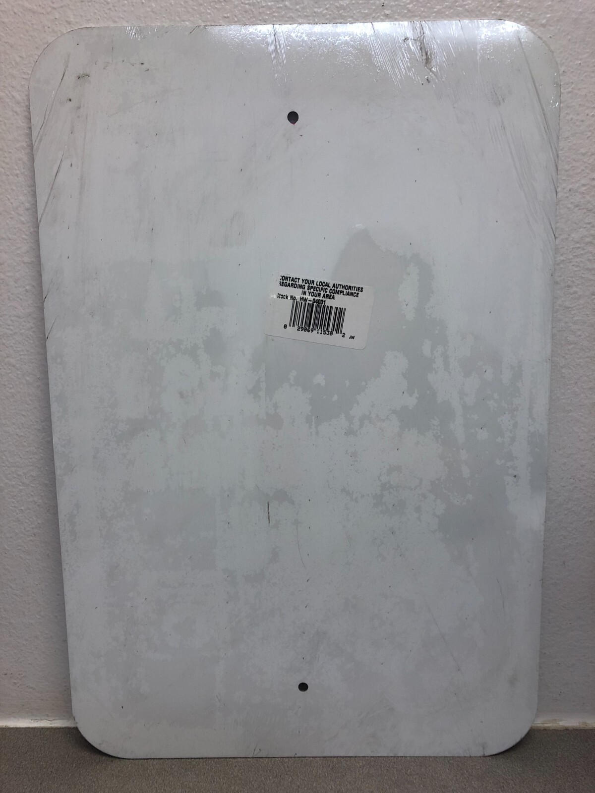 Hy-Ko HW-04001 « Leave all Packages & Deliveries Here » Sign 18 in. H X 12 in. W