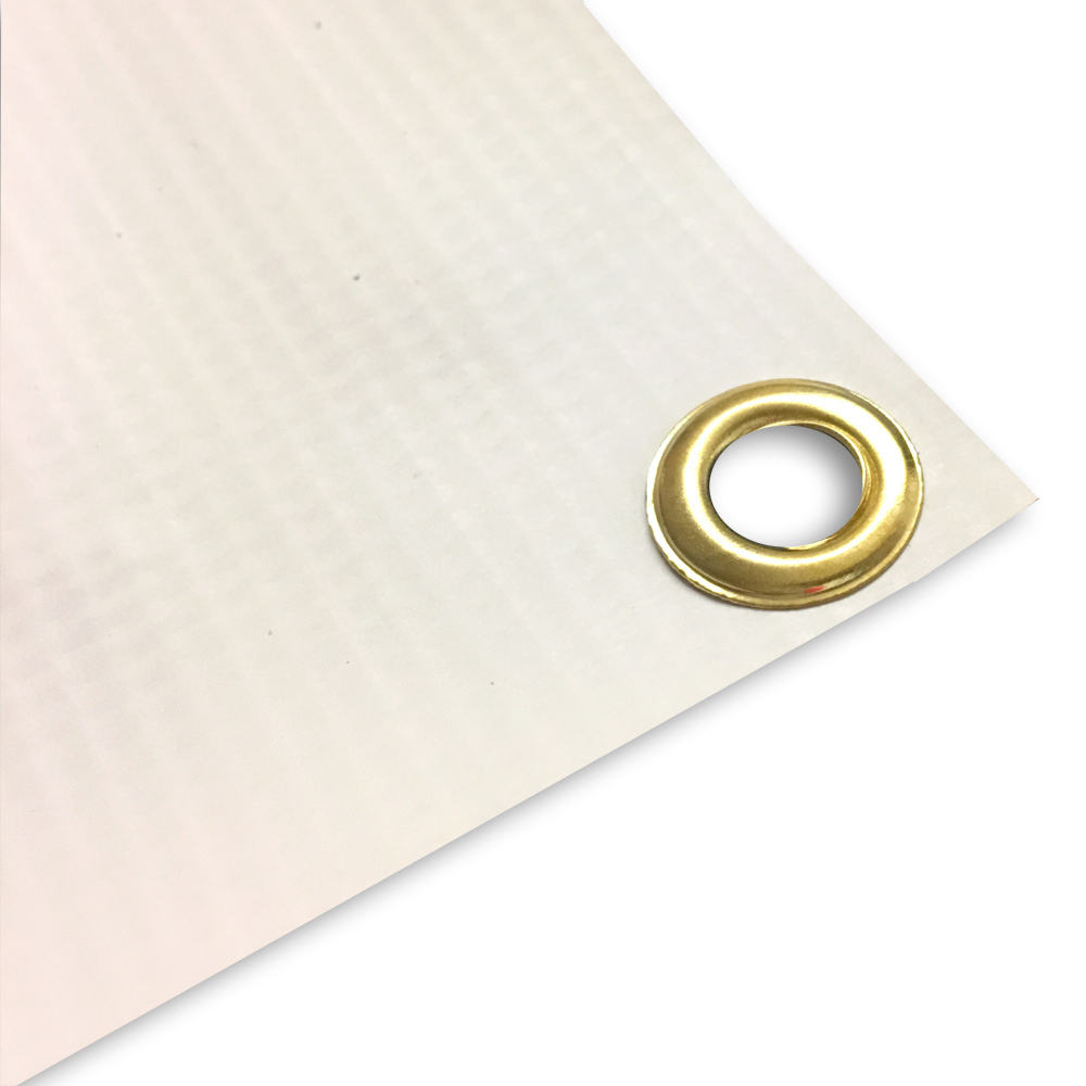 3×15&prime; Blank Vinyl Banner White 13oz Sign with Grommets