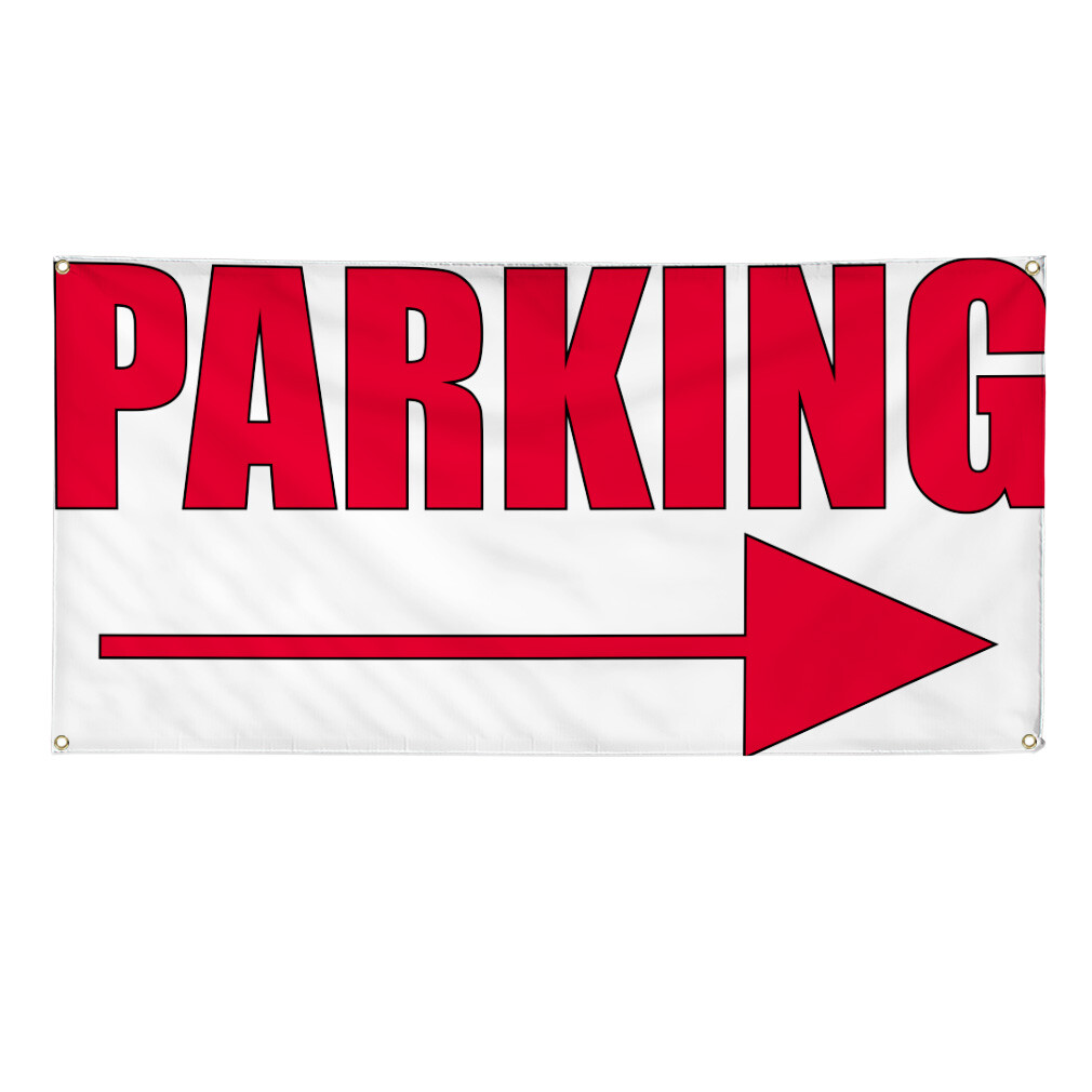Vinyl Banner Multiple Sizes Parking Outdoor Advertising Printing C Business