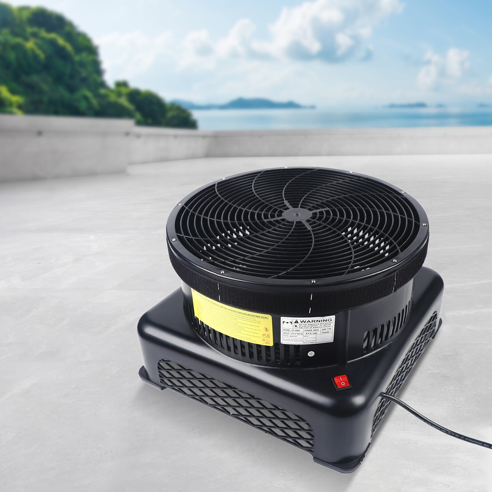 950W Air Blower Fan Outdoor FOR Inflatable Wind Dancer Air Blower Fan 110V 30cm