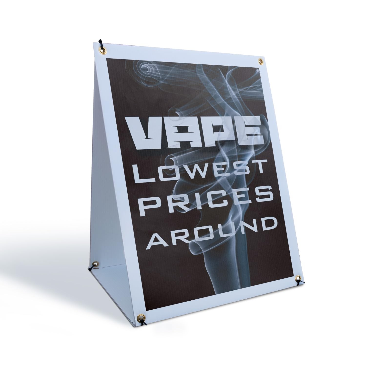 Signmission Vape Shop Lowest Prices Sidewalk Sign 24 Inch X 36 Inch A-Frame