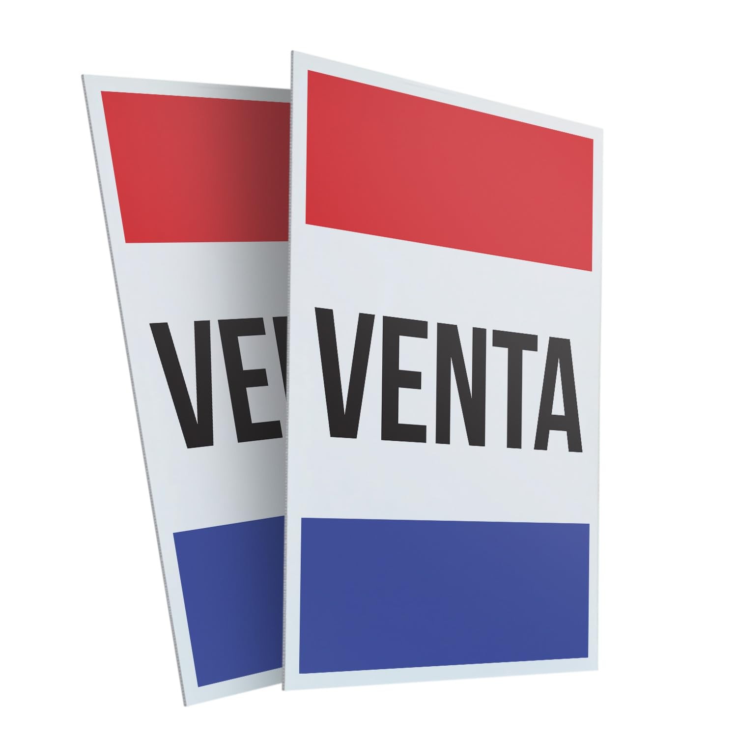 Signmission Venta 2-Pack 24 Inch X 36 Inch Plastic Insert 4Mm Corrugated