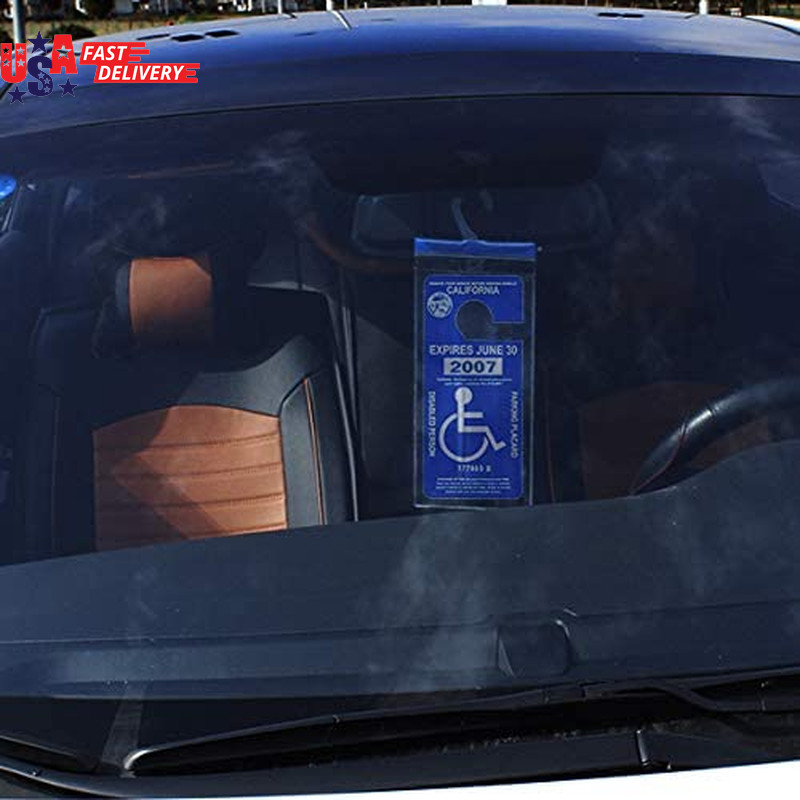 Handicap Parking Placard Holder, Ultra Transparent Disabled Permit Protective Co