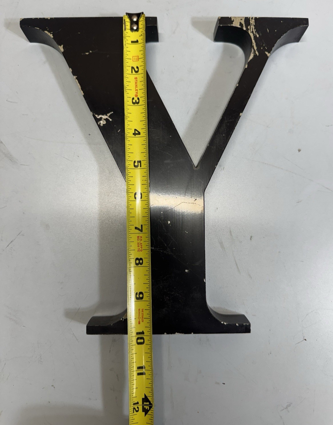 Gemini Inc 10” Cast Aluminum Architectural Letter Sign Black Commercial Letters