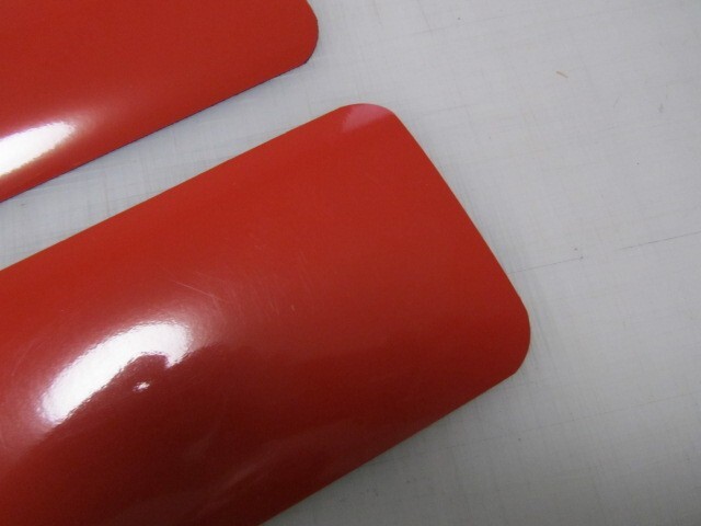 Blank Pair of RED Vehicle Magnetics 3&Prime;x24&Prime; Sign for Car Truck Van SUV