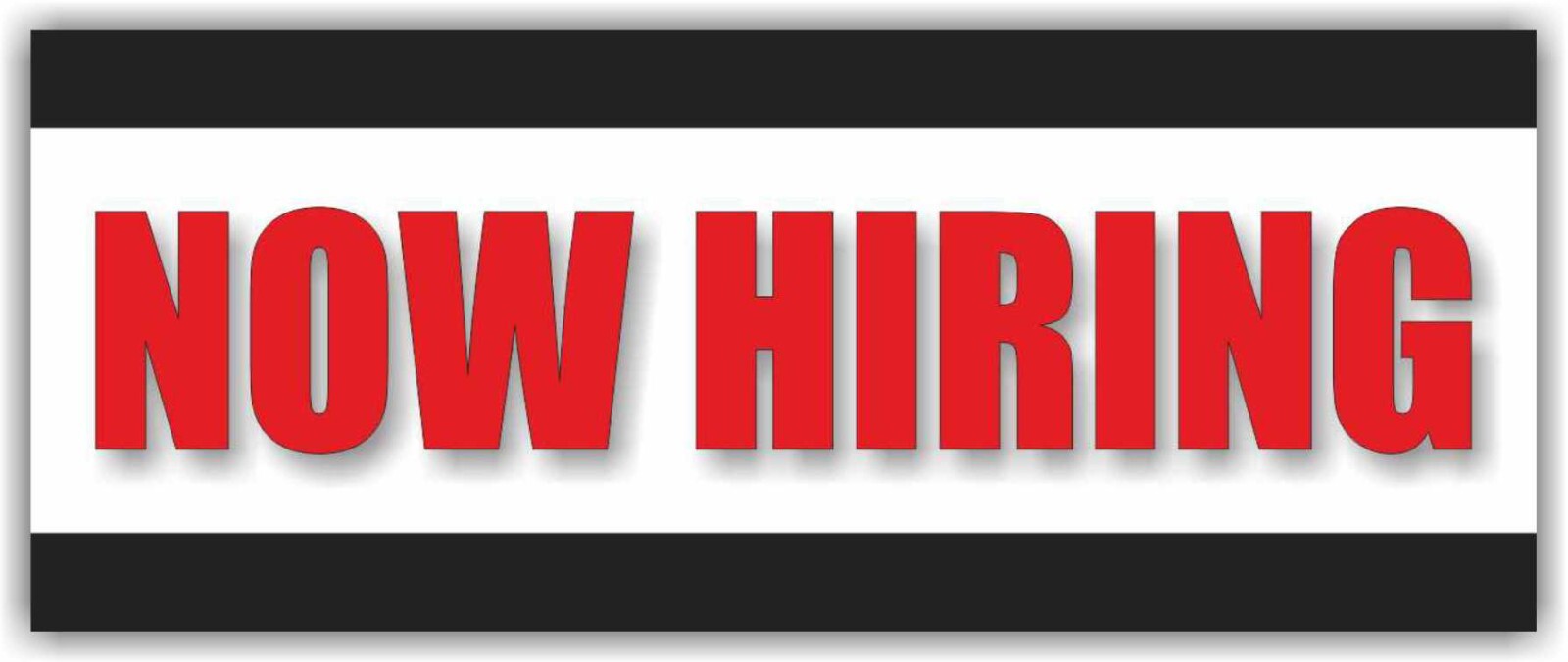 NOW HIRING Advertising Banner Vinyl Mesh Sign job service employees help wanted