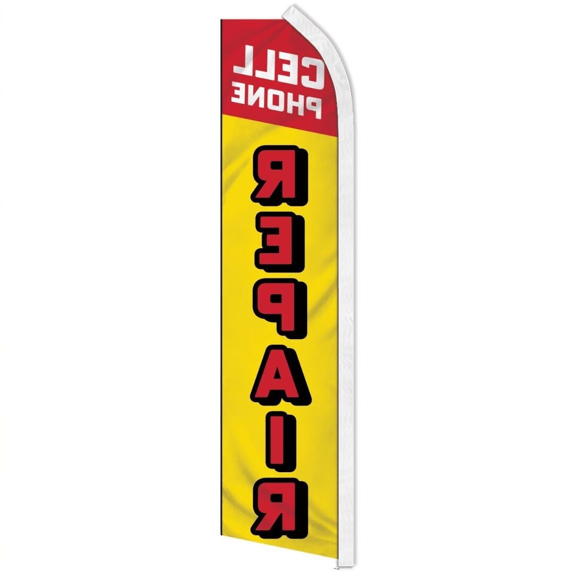 CELL PHONE REPAIR LETTERS advertising super flag polyester *POLE NOT INCLUDED*