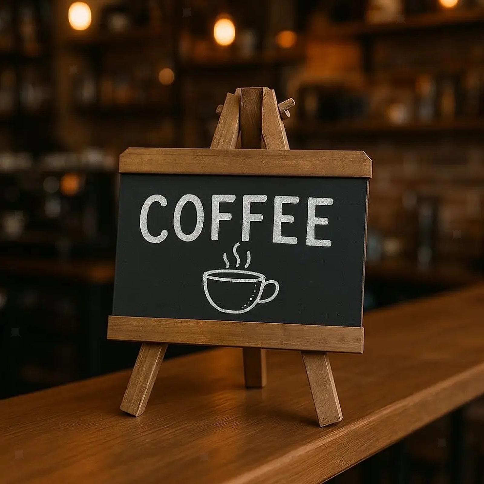 Tabletop Chalkboard Sign Wooden Blackboard Small Chalkboard Multipurpose