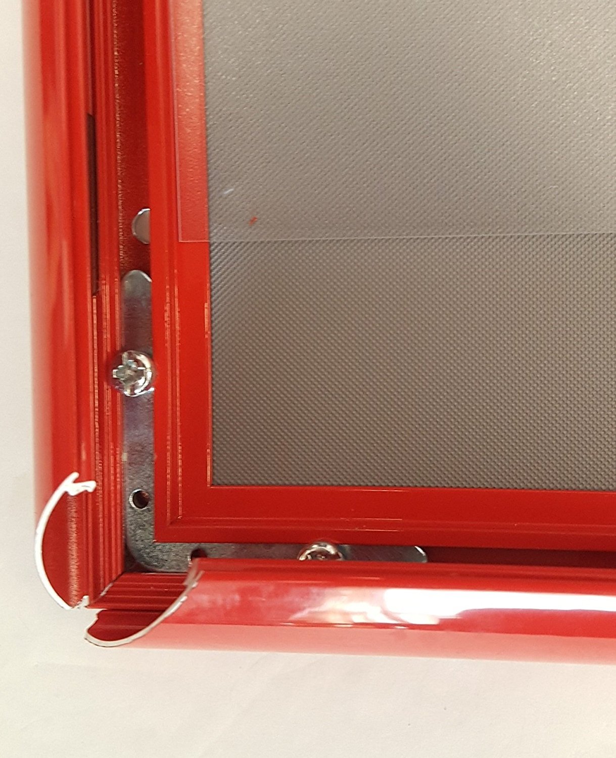 Red Snap Poster Frame Picture Frame notice frame 8.5 x 11 Front Load Easy Open